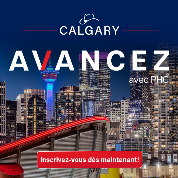 Avancez avec PHC - Inscrivez-vous dès maintenant!