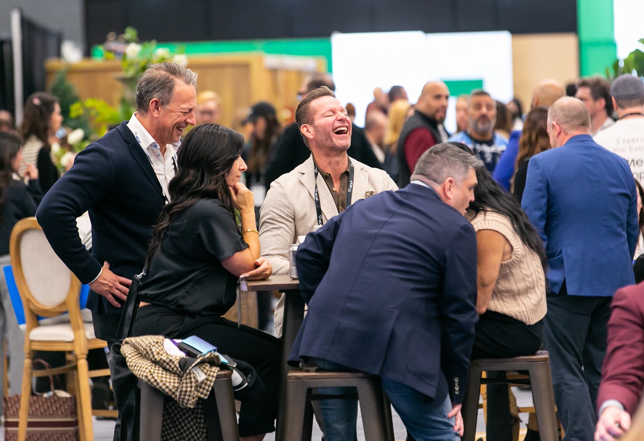 Mortgage professionals connecting at MPC's 2024 National Conference in Montreal